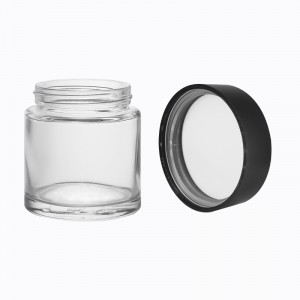 5-6g/4oz-Thick-Bottom-Best-Value-Child-Resistant-Glass-Straight-Sided-Jar-For-Marijuana