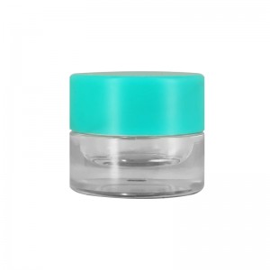 5ml-Thick-Bottom-Clear-CR-Concentrate-Glass-Jar-With-Mint-Lid-for-Wholesaler