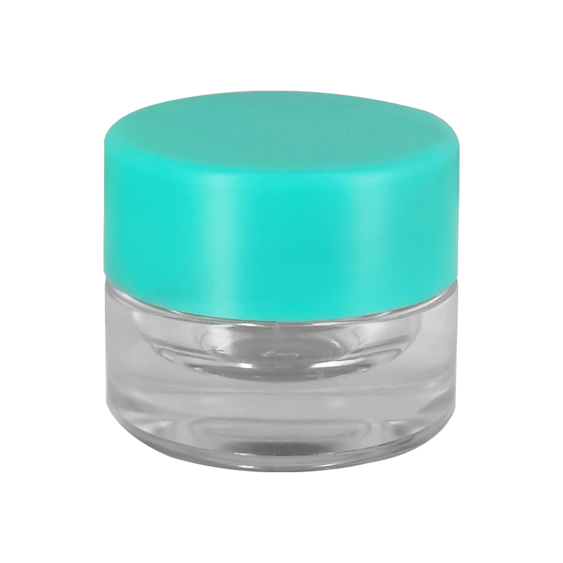 5ml-Thick-Bottom-Clear-CR-Concentrate-Glass-Jar-With-Mint-Lid-for-Wholesaler Featured Image
