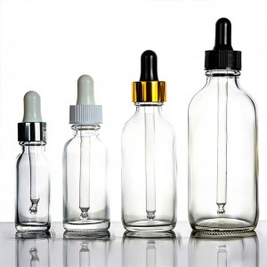 MBK Packaging 1oz 30ml Clear Essential Oil Bottle with Plastic Dropper Lid – Menbank