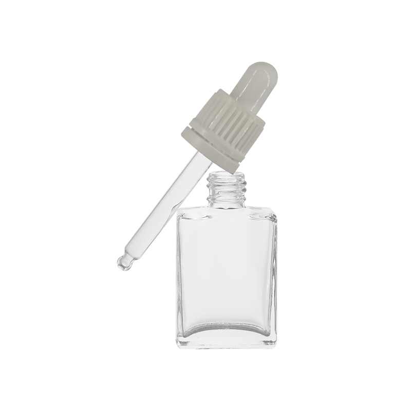 Clear Flat Straight Shoulder Serum Bottle (3)