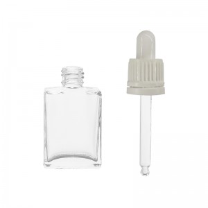 15ml-Clear-Flat-Straight-Shoulder-Serum-Bottle-With-Tamper-Evident-Plastic-Cap