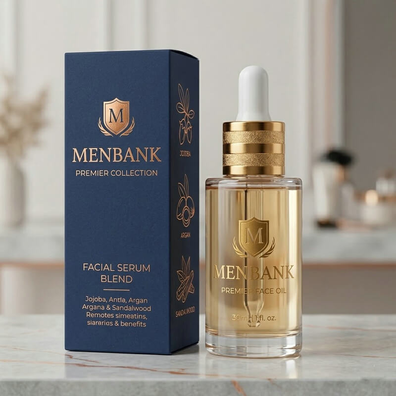 Clear Glass Essential Oil Bottles with Aluminum Cap & Box