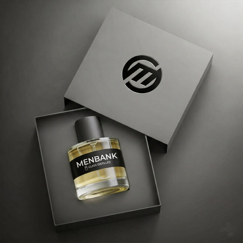 Clear Luxury Glass Perfume Bottles with Metal Cap (1)