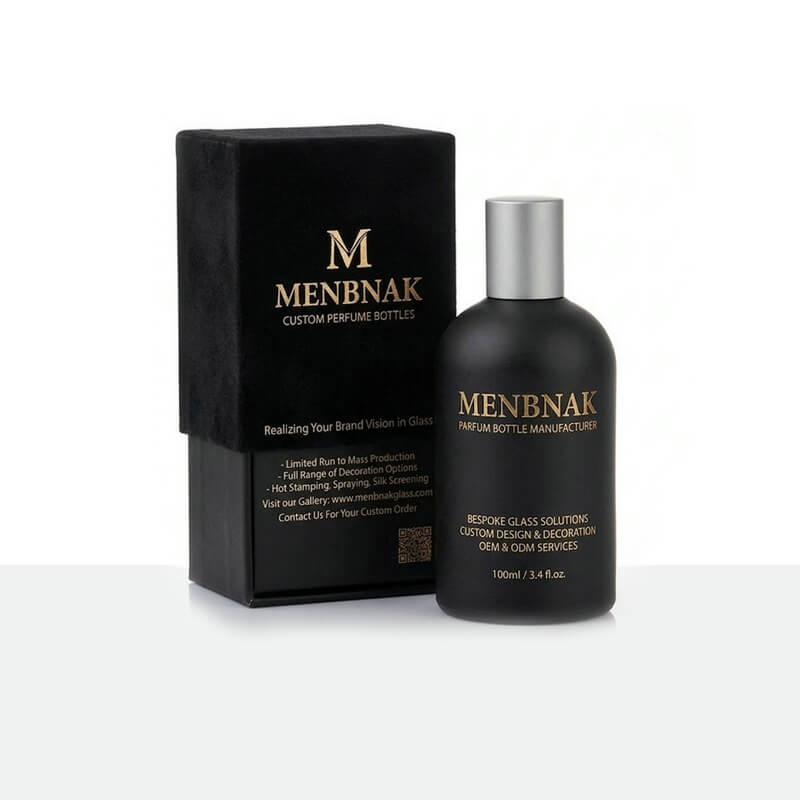 Clear Unique Design Glass Perfume Bottles (7)