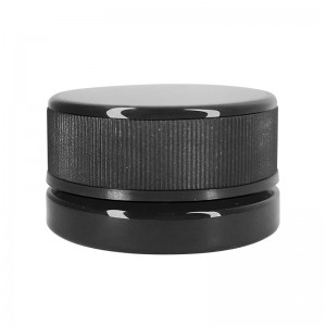 Factory Price Mini Glass Jar with Ribbed Lid – MBK Marijuana Glass Concentrate Jar 5ml with Black Child Resistant Lid