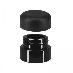 5g-Concentrate-Black-Glass-Jar-with-Round-Matte-Black-CR-Lid