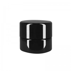 3g/5g-Concentrate-Black-Glass-Jar-with-Glossy-Black-CR-Lid