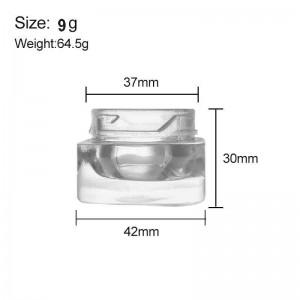 9g-Thick-Bottom-Cube-Concentrate-Glass-Jar-with-CR-Lid