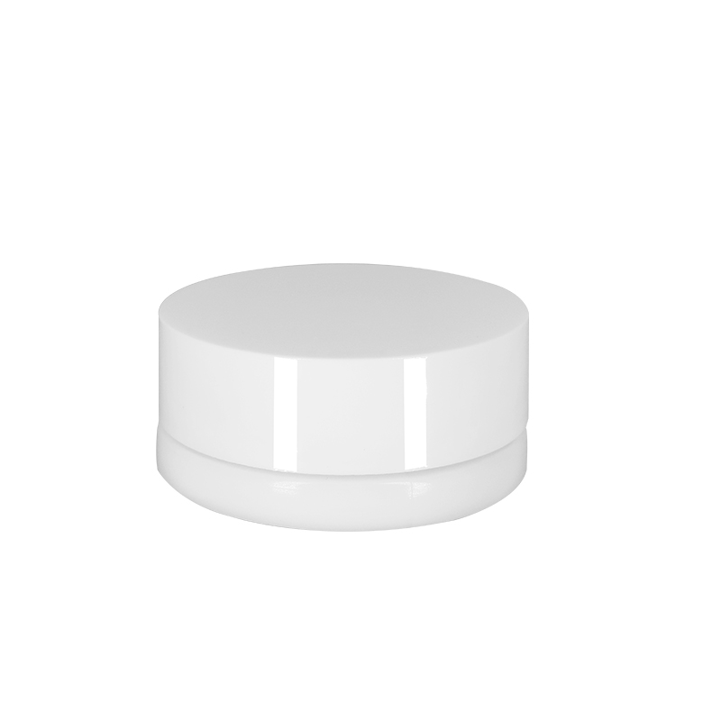 15g/0.5oz-Opal-White-Wide-Mouth-Child-Resistant-Concentrate-Glass-Jar-with-CRC Featured Image