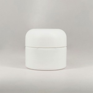 Opal-White-D60-2oz-3.5g-Glass-Child-Resistant-Jar-Flower-Packaging