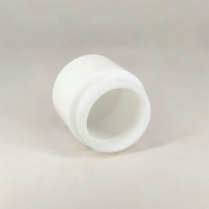 Customized-D60-3oz-White-Glass-Child-Resistant-Jar-For-Dry-Flower