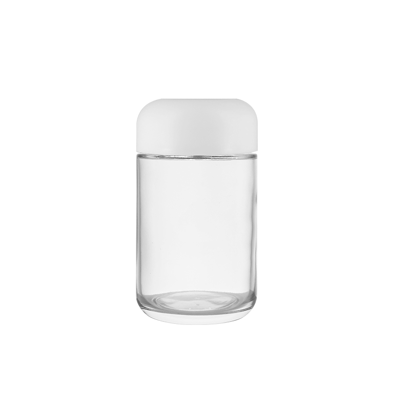 7g/5oz-Round-Bottom-Child-Resistant-Glass-Jar-with-Dome-Lid Featured Image