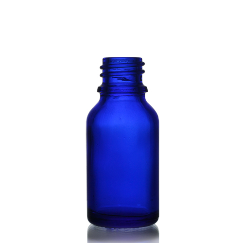 15ml  blue glass bottle