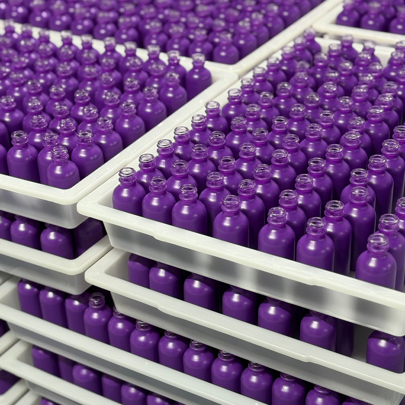 Essential Oil Bottle with Plastic Dropper Lid (2)