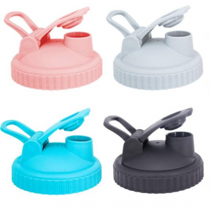 Plastic Flip Top Lid for Wide Mouth Mason Jar