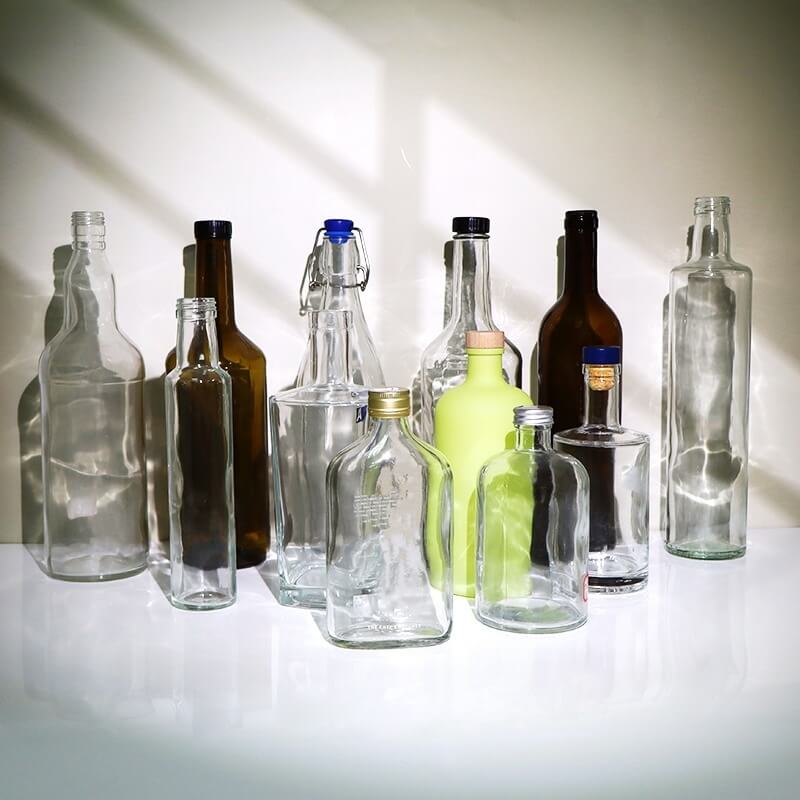 Glass Liquor Bottle
