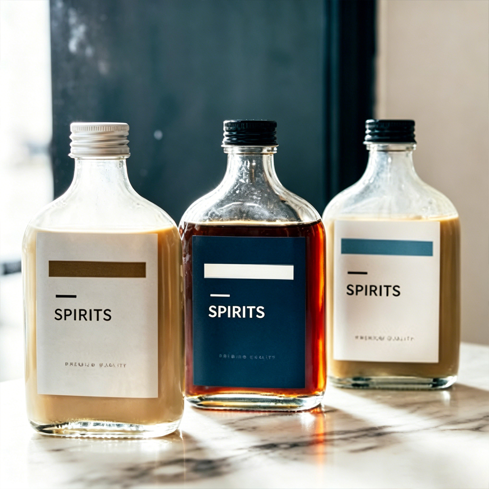 Glass Spirit Bottle