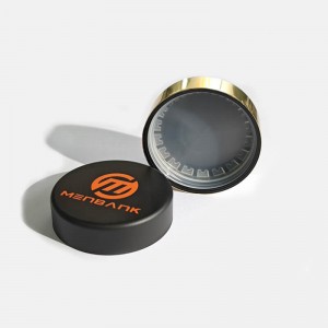 53-400 63-400 66-400 & 70-400 Black CR Caps | Matte & Gloss Child-Resistant Jar Lids for Cosmetic & Cannabis Packaging