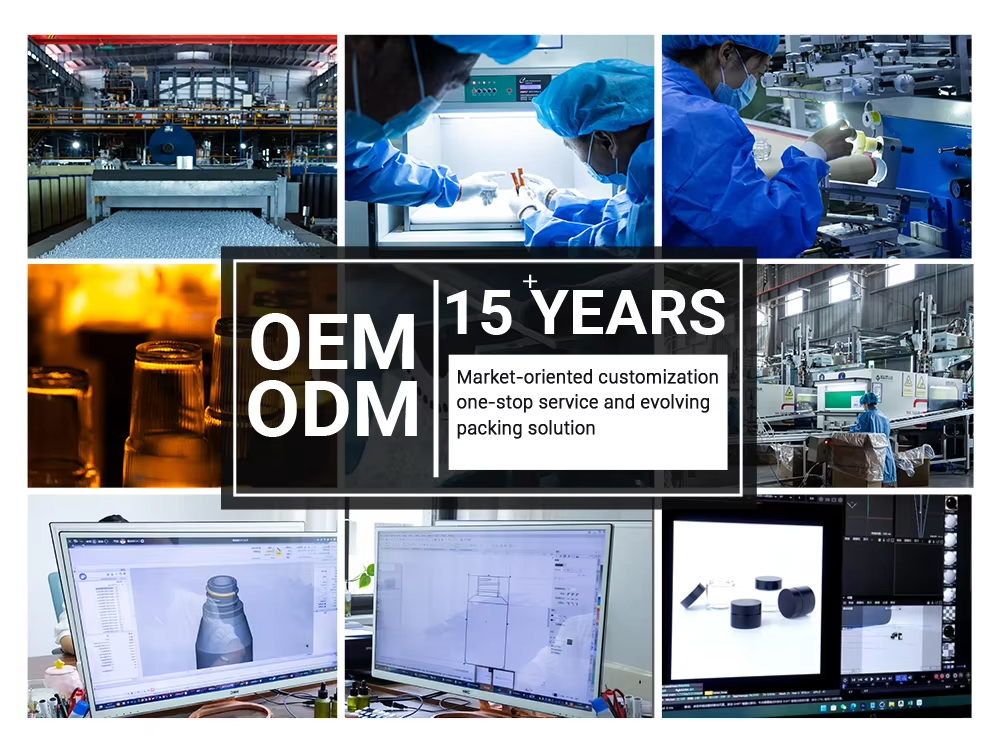 1oz Marijuana Glass Jar with Yellow Dome Cap