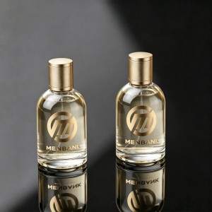 100 ml Luxury Round Glass Perfume Spray Bottle