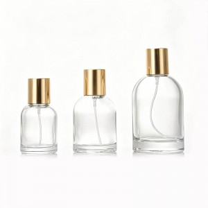 100 ml Luxury Round Glass Perfume Spray Bottle