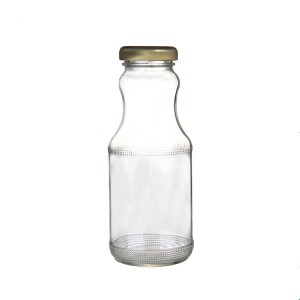 New Design Flint 265ml Glass Juice Beverage Bottle