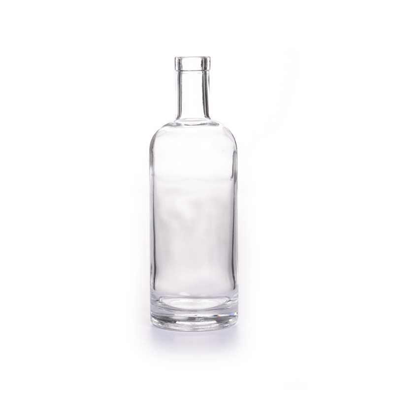 Wholesale Price Glass Bottle With Lid - 750ml  Tall Glass Nordic Bottle with Bar Top – Menbank