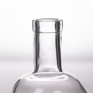 750ml Tall Glass Nordic Bottle with Bar Top