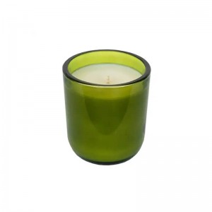 8oz Luxury Thick Glass Candle Jar (6mm Wall) with Lid | Heavy-Duty Candle Container | OEM/ODM Custom Logo