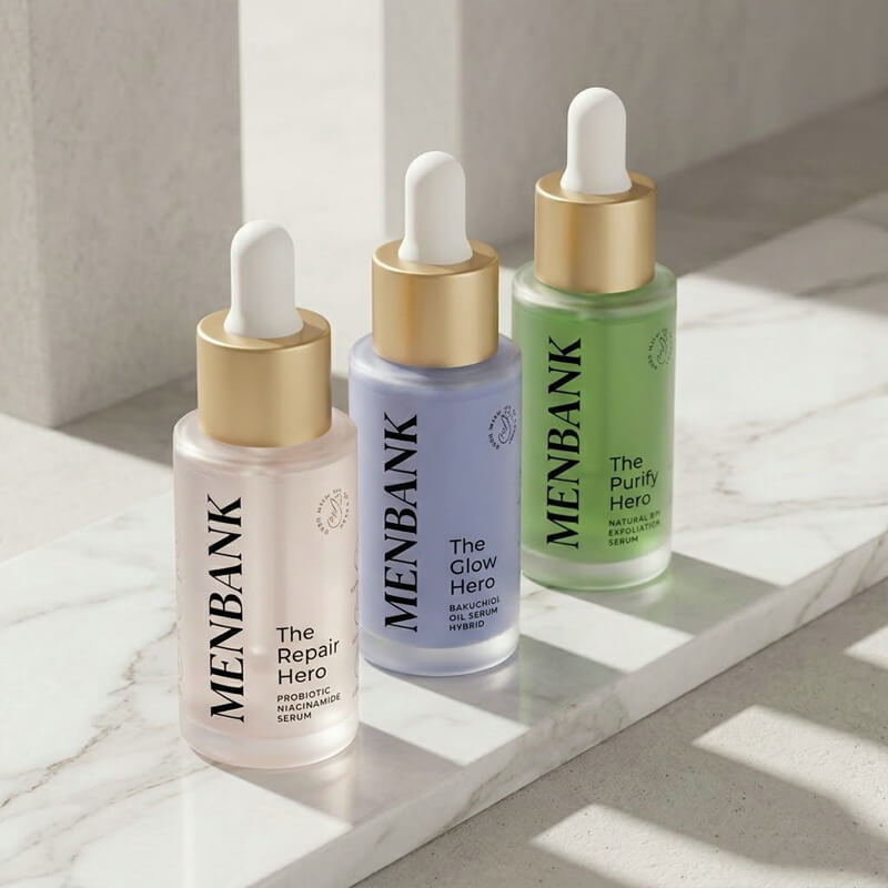 Matte Frosted Glass Dropper Bottles with Plastic Cap