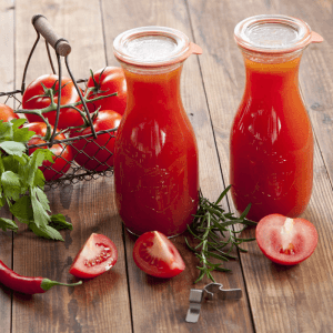 500ml and 1000ml Glass Weck Jar for Juice