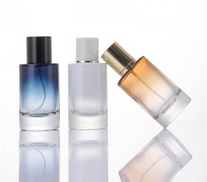 50ml Unique Gradient Glass Perfume Bottle with Box | Luxury Custom Fragrance Packaging