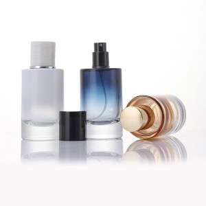 50ml Unique Gradient Glass Perfume Bottle with Box | Luxury Custom Fragrance Packaging