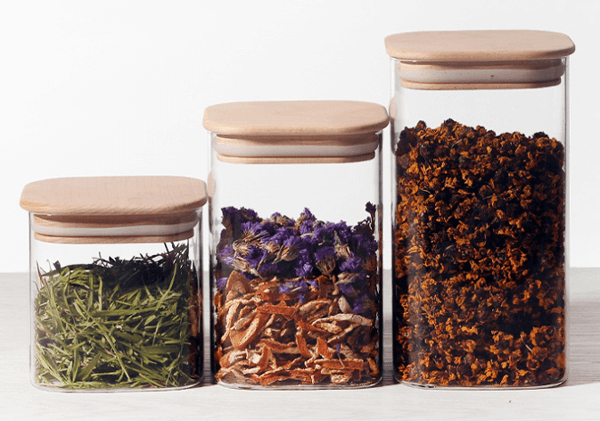 High reputation Glass Jar With Wooden Lid – New Design 1000ml Square Borosilicate Glass Jar with Bamboo Lid – Menbank