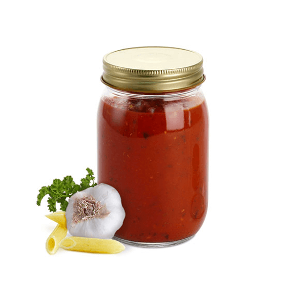 16OZ 32OZ Glass Mayor Economy Jar with Metal Lid Featured Image