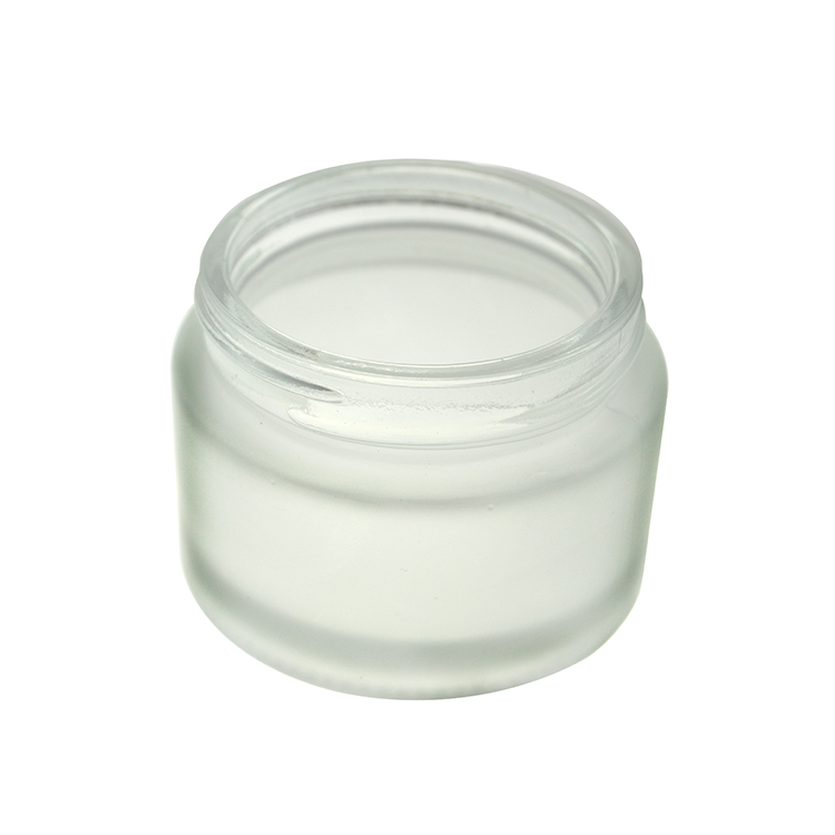 50ml frost glass jar