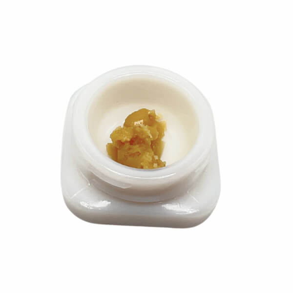 White Square Concentrate Glass Jar (2)