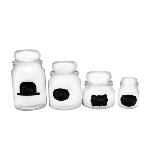 MBK Large Classic Glass Candle Jar Container with Lid – Menbank