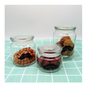 China wholesale Glass Seed Jar – MBK 500ml Glass Seed Stash Hemp Jar with Glass Lid – Menbank