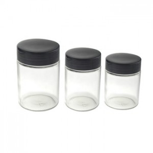 MBK 5OZ Clear Cannabis Glass Jar – Menbank