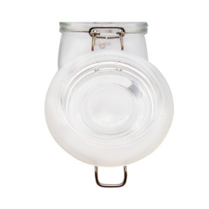 MBK Packaging 2L Cookie Glass Jar with Clamp Lid