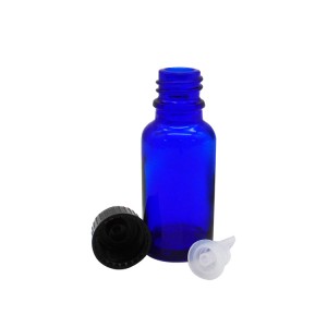 MBK 20ml Cobalt Blue Glass Bottle for Essential Oil