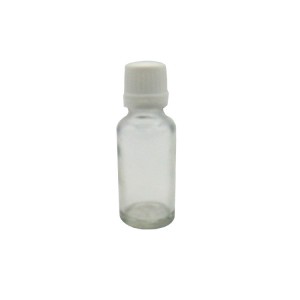 MBK 20ml Clear Glass bottle with Lotion Pump