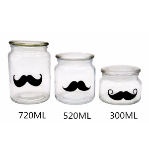 China wholesale Glass Seed Jar – MBK 500ml Glass Seed Stash Hemp Jar with Glass Lid – Menbank