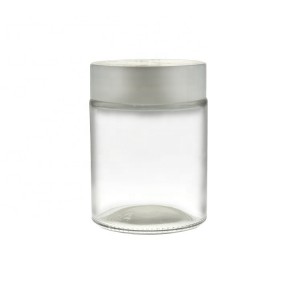 MBK 6OZ Round Glass Food Jar with Screw Lid