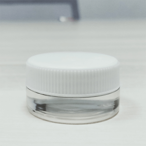 Factory making Glass Vial Bottles – MBK 5ml Glass Concentrate Container with Black Lid – Menbank