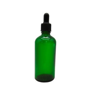 MBK 100ml Green Glass Bottle with Metal Perfum Pump factory – Menbank