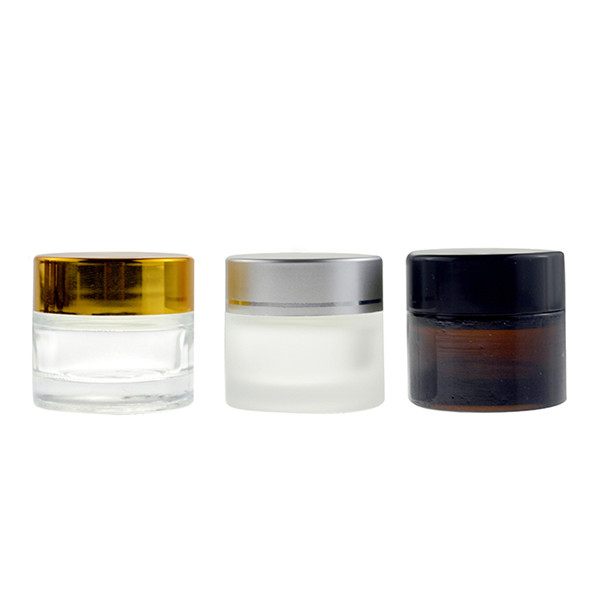 10 amber glass jar
