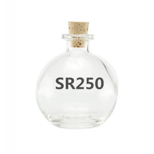 8.5OZ Ball Glass Bottle with Cork for Liquor Glass Jar